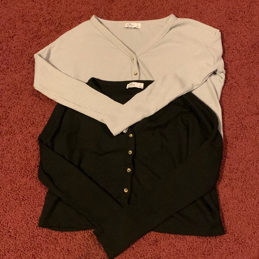 Hollister Button-Up Cardigan 2-Pack Bundle